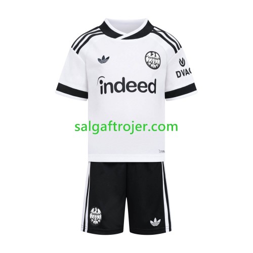 Eintracht Frankfurt Fodboldtrøjer Børn Udebanesæt 2026/27 Kort ærmer Eintracht Frankfurt Fodboldtrøjer Børn Udebanesæt 2026/27 Kort ærmer